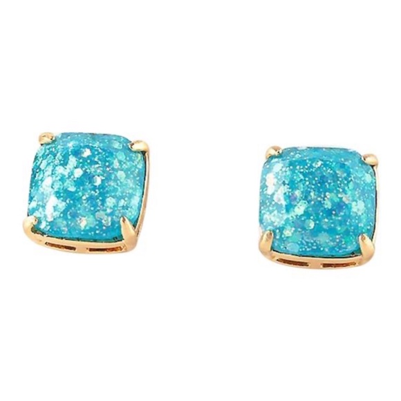 KATE SPADE • Glitter & Glee Squared Away Earrings - Picture 5 of 7